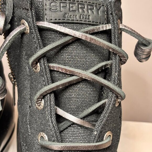 Sperry Pebbled Leather Duck Boot Size 8 - Picture 6 of 7